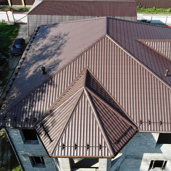 Монтаж сложной крыши и кровли в Одинцово и Московской области